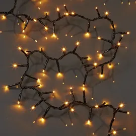 Hellum LED Lichterkette Cluster 24 m warmweiß