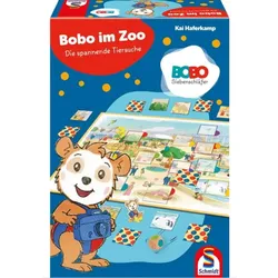 SCHMIDT SPIELE 40648 Kinderspiel Bobo Siebenschläfer, Im Zoo