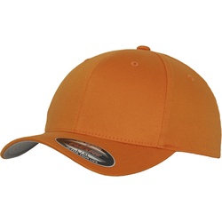 Flexfit® Wooly Combed Bacecap mit Flexband für eine optimale Passform, orange, 2XL