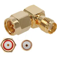 DeLock 89979 89979 SMA-Adapter SMA-Stecker - SMA-Buchse 1St.