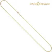 Goldkette JOBO Halsketten Gr. Gelbgold 585, L: 55cm, gelb (gelbgold 585) Damen Panzerkette 585 Gold 55 cm 2,1 mm