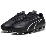 Puma Vitoria FG/AG Jr Soccer Shoe, Puma Black Puma White, 37.5