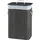 [en.casa] Wäschekorb Salla (72 l)