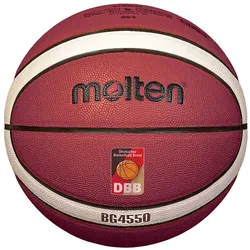 molten Basketball B6G4550 DBB Indoor Spielball orange/ivory 6
