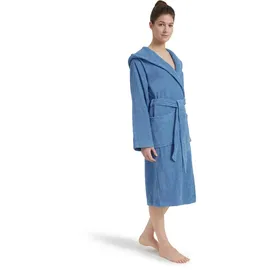Möve Bademantel Superwuschel cornflower XL