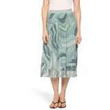 Betty Barclay Maxirock Damen Bedruckt Mint/Grün 40