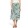 Betty Barclay Maxirock Damen Bedruckt Mint/Grün 40