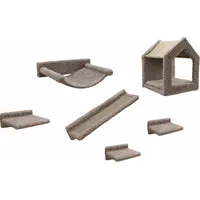 Kerbl Monte Baldo Kletterwand 6-teilig schwarz