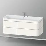 Duravit Happy D.2 Plus Waschtisch mit Unterschrank, 2 Auszüge, HP4639E22220000,