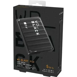 Western Digital Black P10 Game Drive 5 TB USB 3.2 WDBA3A0050BBK-WESN