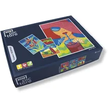 PlayMais Diamond Painting ECOPIXX PICTURE Good Vibes 275 x 375mm Mosaik Bastelset aus Maisgrieß ab 12 Jahren