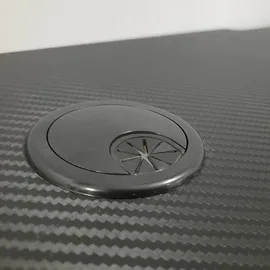 X Rocker Ocelot Gaming-Tisch Aluminium Carbon schwarz