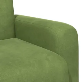 vidaXL Relaxsessel 61 x 95 x 69 cm Hellgrün Samt