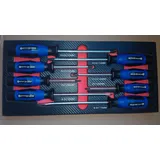 PROJAHN Schraubendreher Einlage "gemischt" 8tlg, PH + PZ + SL