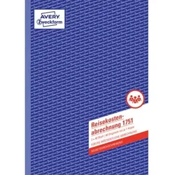 Reisekostenabrechnung A4 2x40Blatt selbstdurchschreibend