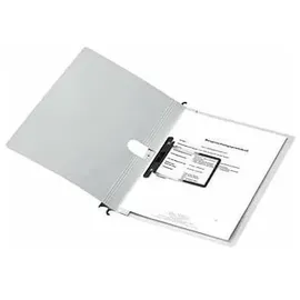dots Hängehefter Karton lichtgrau DIN A4 1x kaufmännische BZ-Heftung, 5 St.