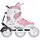 Powerslide Phuzion Argon Syncro White/Rose 38
