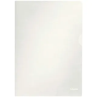 Esselte Sichthüllen DIN A4 transparent genarbt 0,11 mm