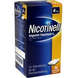 Nicotinell Tropenfrucht 4 mg Kaugummi 96 St.