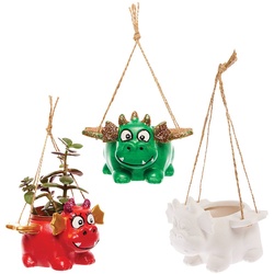 Hängende Keramik-Blumentöpfe Drachen  (pro Set 2) Keramik & Porzellan