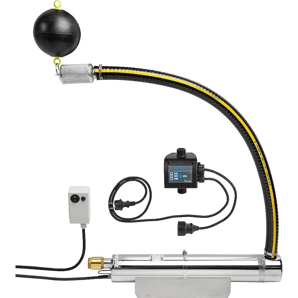 Beregnungspaket Zehnder TM12 mit Druckschalter ZP Control und schwimmender Entnahme