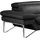 Egoitaliano "Princess, Designsofa und super bequem, tolle Detailverarbeitung", inkl. verstellbarer Kopfteile schwarz,