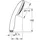 Grohe Tempesta 110 Handbrause 1 Strahlart