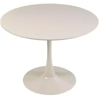Oviala Runder Esstisch 100 x 74 x 100 cm beige