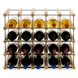 Proregal Weinregal Natur, Holz, Kiefer, Rechteckig, 52.5x42.5x24.5 cm, Wohnzimmer, Regale, Weinregale