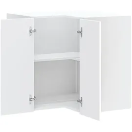 vidaXL Eckhängeschrank Kalmar 0 x 0 x 0 cm Weiß