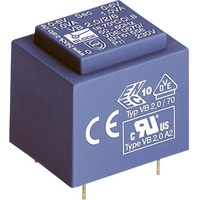 Block VB 3,2/1/8 Printtransformator 1 x 230V 1 x 8 V/AC 3.20 VA