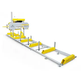 BAMATO Blockbandsäge BBSW-660GPRO mit Benzinmotor und elektrischer Höhenverstellung