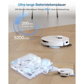 Ecovacs DEEBOT T30C PRO OMNI Gen2 Weiß