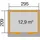 Weka Schiebetürhaus 225 2,95 x 2,09 grau