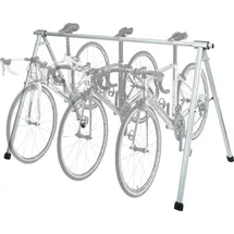 MCW Fahrradständer MCW-K39 Metall pulverbeschichtet 114 x 170 x 114 cm ausziehbar Silber