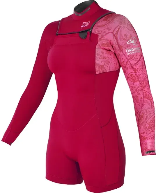 SOÖRUZ 2/2 DIVINE GBS LS CHEST ZIP Shorty 2026 pink - M