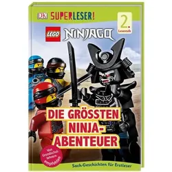 DORLING KINDERSLEY 978-3-8310-3768-1 SUPERLESER! LEGO® NINJAGO® Die größten Ninja-Abenteuer