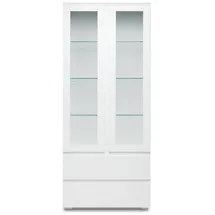 Die Möbelfundgrube Vitrine Image Dekor Weiß