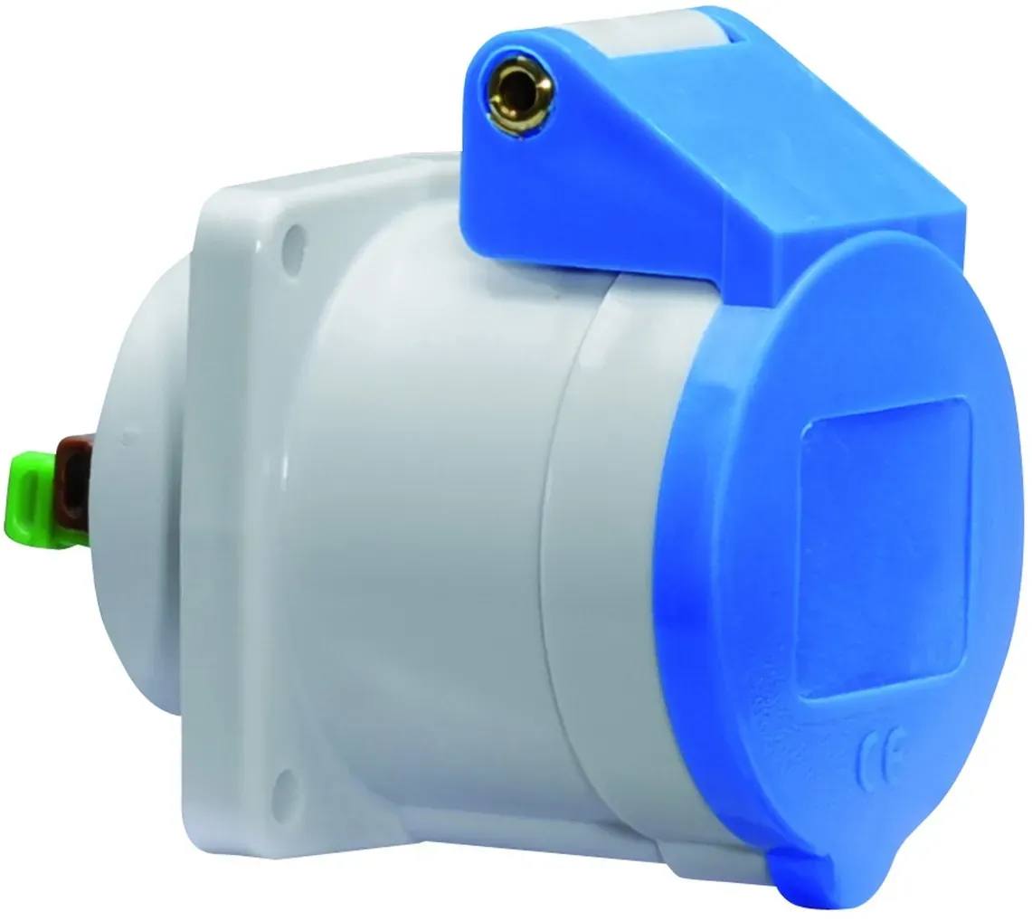 Bals Elektrotech. Anbausteckdose gerade 16A 13662