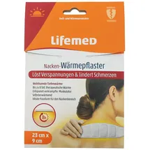 Lifemed Nacken Wärmepflaster 23 x 9 cm