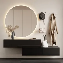Flur Möbel Garderobe Hängeschrank 140cm doppelt Schwarz