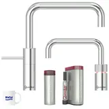 Quooker Nordic Square Twintaps PRO3 verchromt glänzend (3NSCHRTT)