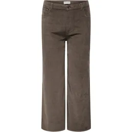 ONLY CARMAKOMA Carhope Global Ex Hw Wide Cord PNT Noos Cordhose Morel 46 32