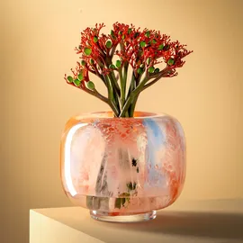 LEONARDO Dekovase Vase Cipria Orange Blau (21cm)