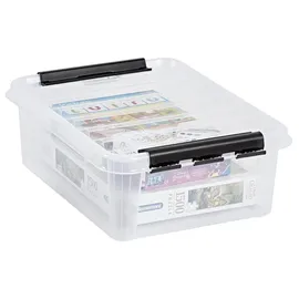 SmartStore Aufbewahrungsbox Classic 50 x 39 x 18 cm 21-tlg. transparent