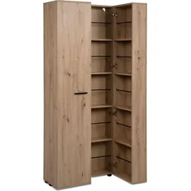 CaliCosy Lugo 74 x 181,5 x 34 cm naturbelassen / braun