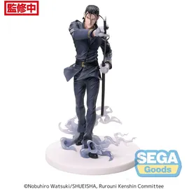 Sega Rurouni Kenshin Luminasta Hajime Saito 21 cm Figur - Blau/Mehrfarbig