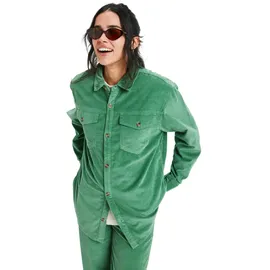 Roxy Langarmshirt Let It Go Cord Grün S