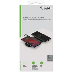 Belkin BOOST Charge wirel. Dual 2x10W Pad-Netzt. schw.WIZ002vfBK