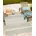 Outdoor Teppich Wetterfest Balkon Terrasse Robuster Flachgewebe Teppich Garten Pflegeleicht Outdoor Boho Vintage Design Beige 240 x 340 cm